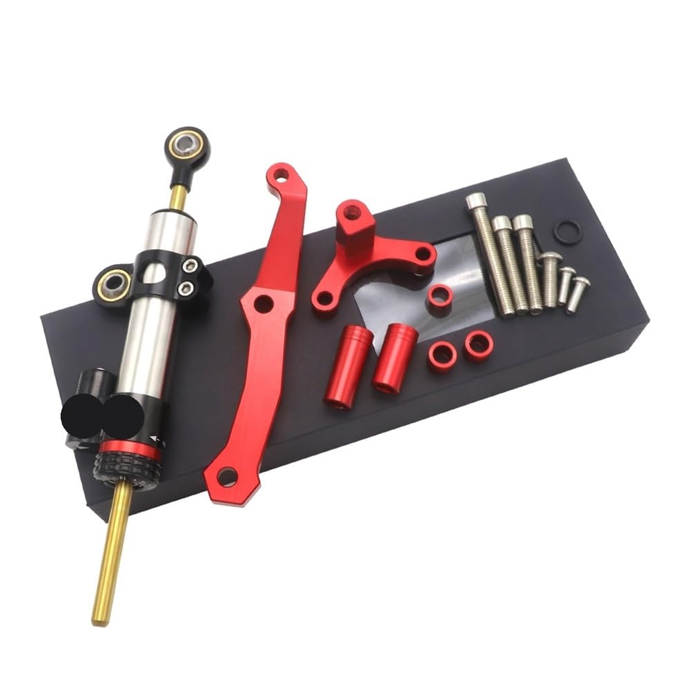 Für K&awasaki Für Z800 2013-2018 Lenkungsdämpfer Stabilisator Halterung Halterung Unterstützung Kit Stabilisator Einstellbar Stabilisator Lenkungsd(Color-C) von Niyade