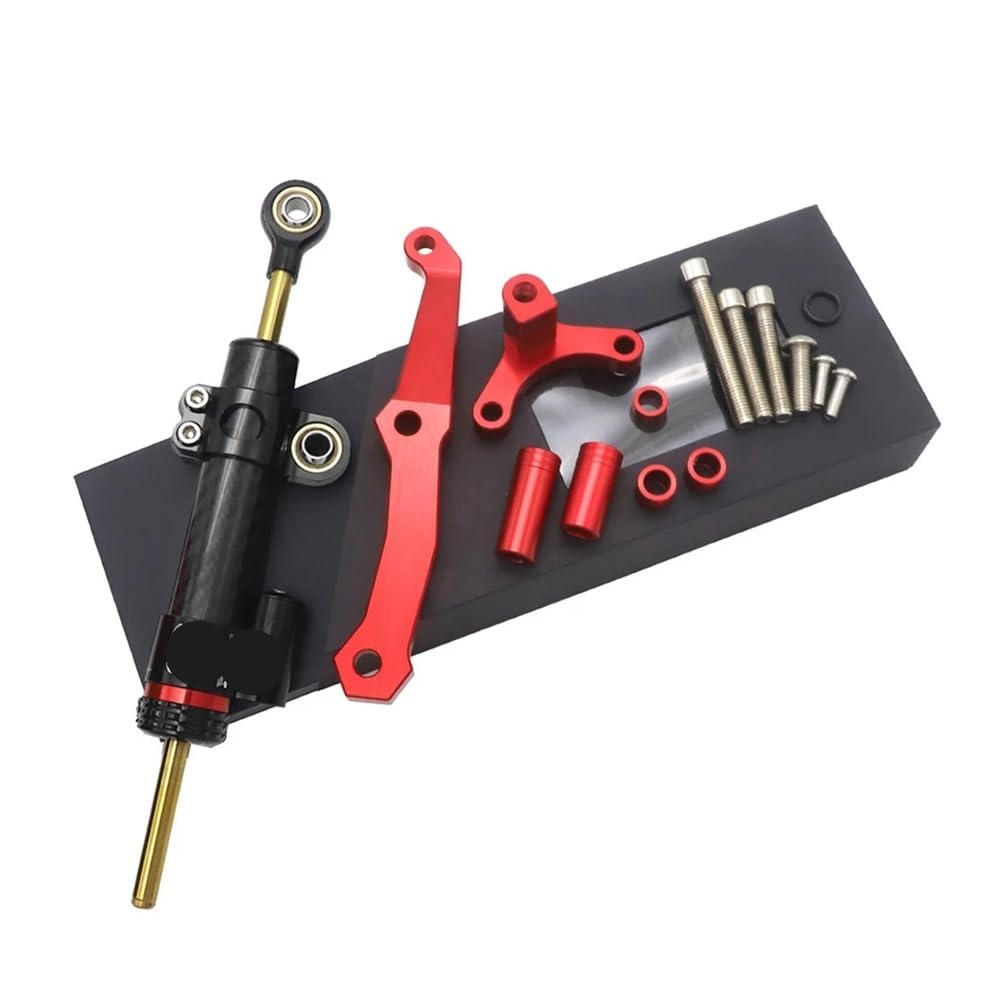 Für K&awasaki Für Z800 2013-2018 Lenkungsdämpfer Stabilisator Halterung Halterung Unterstützung Kit Stabilisator Einstellbar Stabilisator Lenkungsd(Color-D) von Niyade