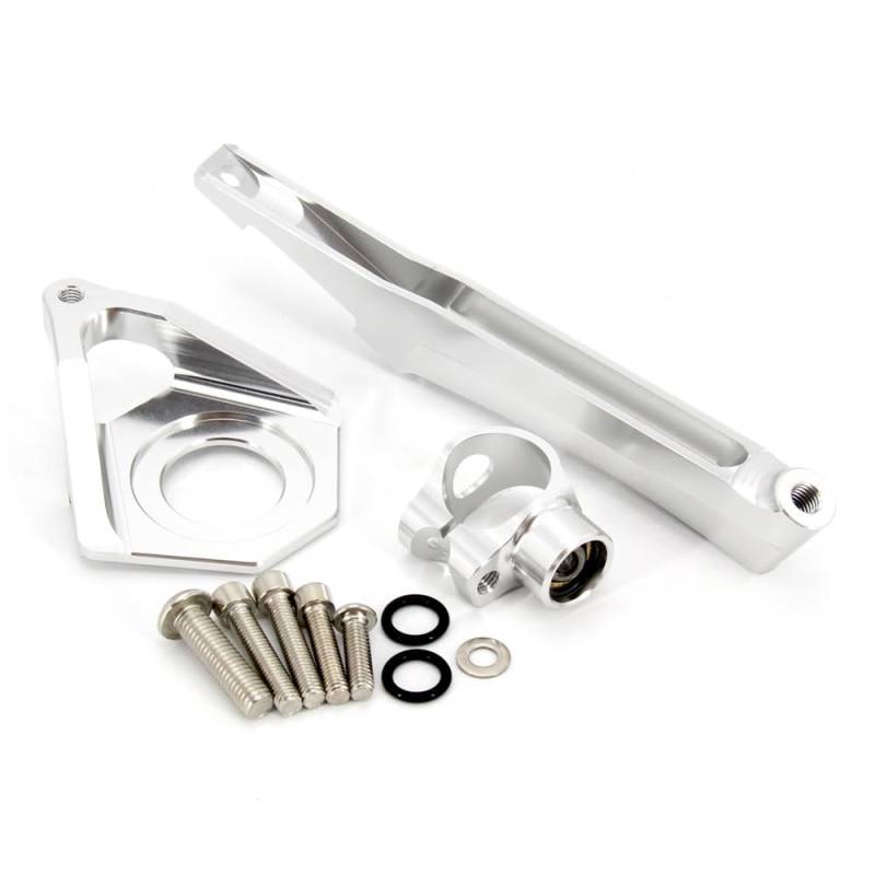 Für Y&amaha Für YZF-R6 Für YZF600 2003-2005 Motorrad Lenkung Dämpfer Halterung Stabilisator Linear Mount Unterstützung Kit Stabilisator Lenkungsd(Color-S) von Niyade