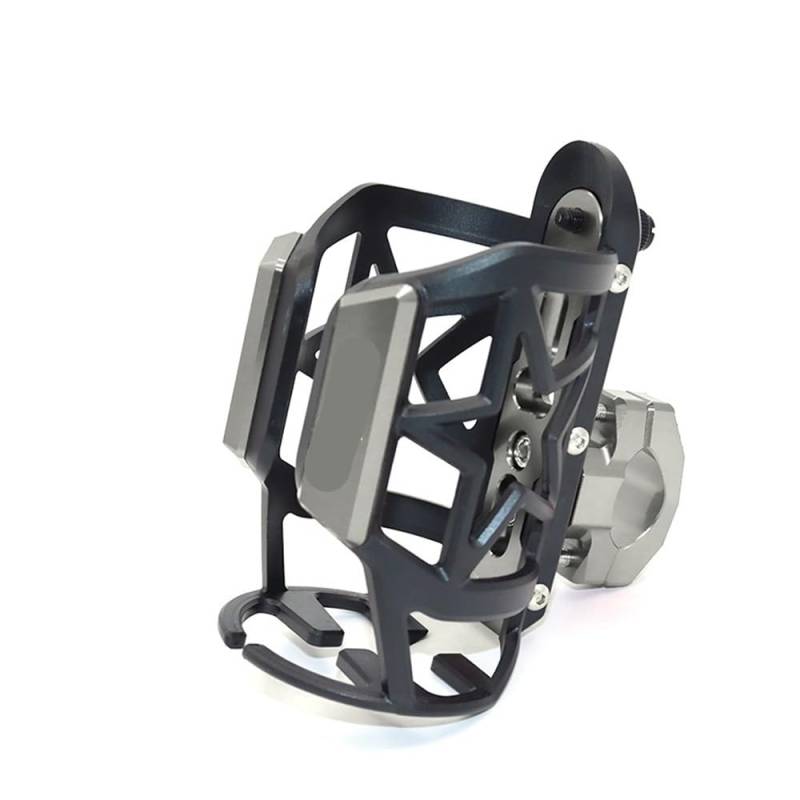 Getränkehalter Motorrad Für Africa Für Twin Für CRF1100L Für CRF1000L Für CRF 1000 1100 Für XRV750 Für XRV 750 Zubehör Motorrad Aluminium Flasche Trinken Tasse Halter(Color-004) von Niyade