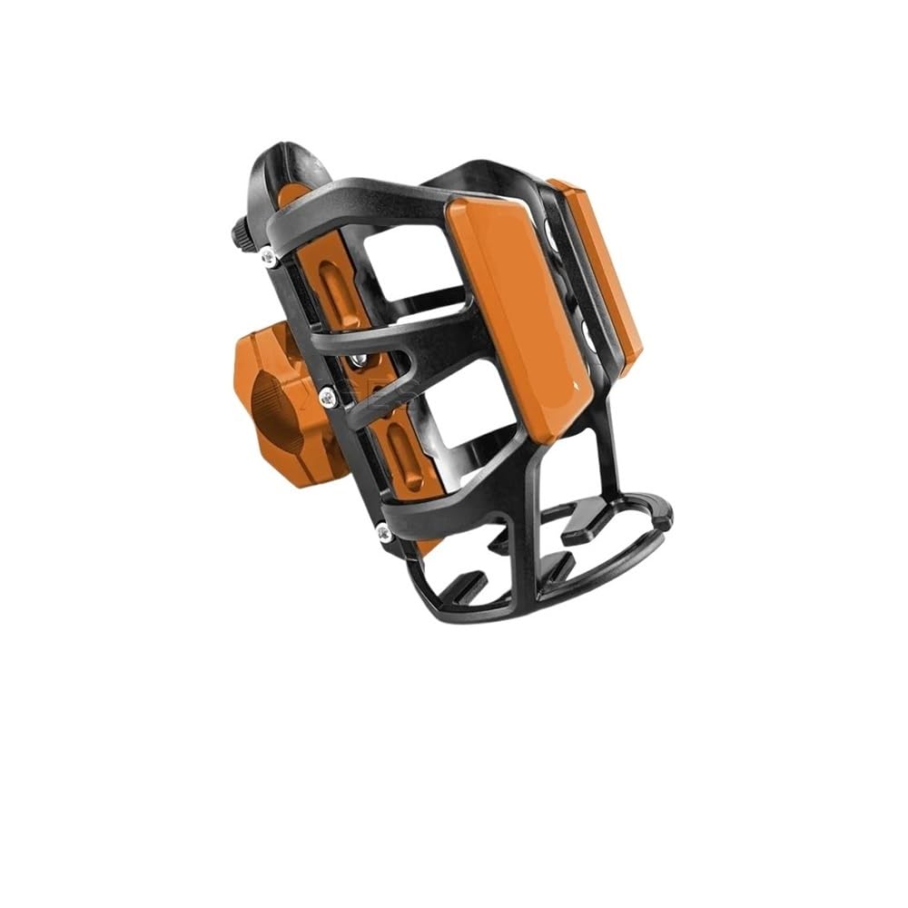 Getränkehalter Motorrad Für D&ucati Für SertX Für Rally Für Wüste X Motorrad Getränke Wasser Flasche Käfig Getränke Halter Wasser Tasse Halter(Orange) von Niyade