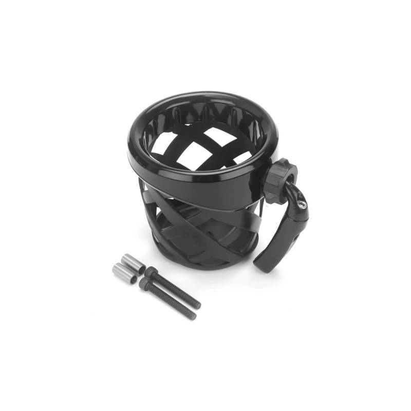 Getränkehalter Motorrad Motorrad Getränkehalter Motocross Fahrrad Flaschenhalter Motorrad Getränkebecher Halterung Montiert Für Harle&y Für Road Für Gli Für Ultra(Black) von Niyade