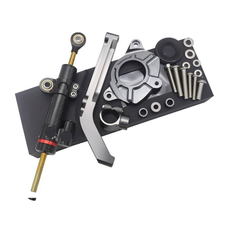 Lenkung Stabilisieren Dämpfer Halterung Mount Kit Motorrad Für K&awasaki Für Z1000 Für Z1000 2014-2019 Stabilisator Lenkungsd(Set B Color-02) von Niyade