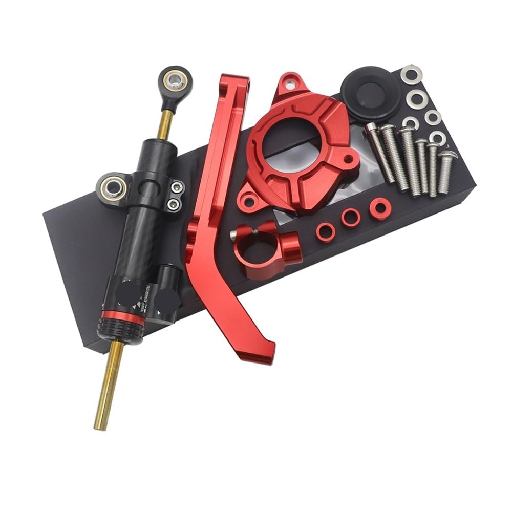 Lenkung Stabilisieren Dämpfer Halterung Mount Kit Motorrad Für K&awasaki Für Z1000 Für Z1000 2014-2019 Stabilisator Lenkungsd(Set B Color-03) von Niyade