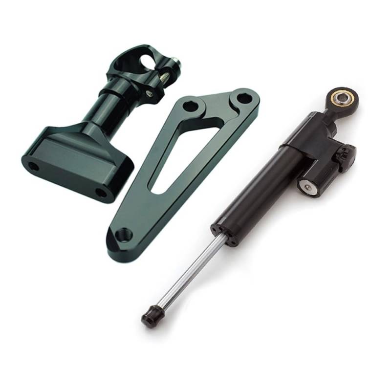 Lenkungsdämpfer-Stabilisator, Motorrad-Dämpfer-Halterung, Unterstützungssatz Für CB600F Für HORNET Für CB 600 F 2007-2016 Stabilisator Lenkungsd(Damper and bracket A) von Niyade