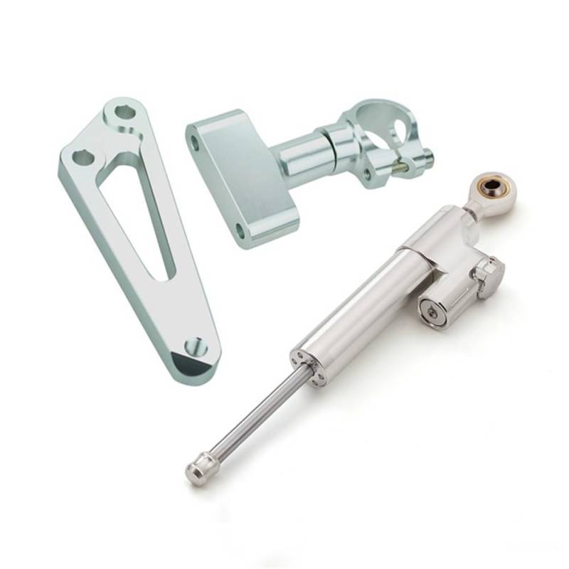 Lenkungsdämpfer-Stabilisator, Motorrad-Dämpfer-Halterung, Unterstützungssatz Für CB600F Für HORNET Für CB 600 F 2007-2016 Stabilisator Lenkungsd(Damper and bracket B) von Niyade