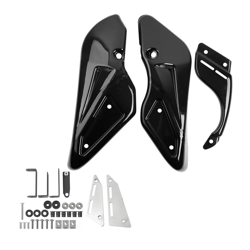 Motorrad Chassis Guards Motor Spoiler Verkleidung Rahmen Chassis Schutz Für K&awasaki Für Z900RS Für Z900 RS SE Für Cafe Für ABS Motorradteile(Black) von Niyade