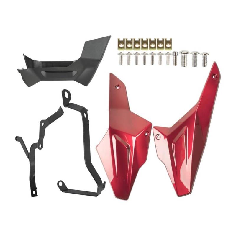 Motorrad Chassis Guards Untere Motor Chassis Spoiler Seite Verkleidung Für F900R Für F900XR Für F 900R 900XR 2020-2024 Motorradteile(Red) von Niyade