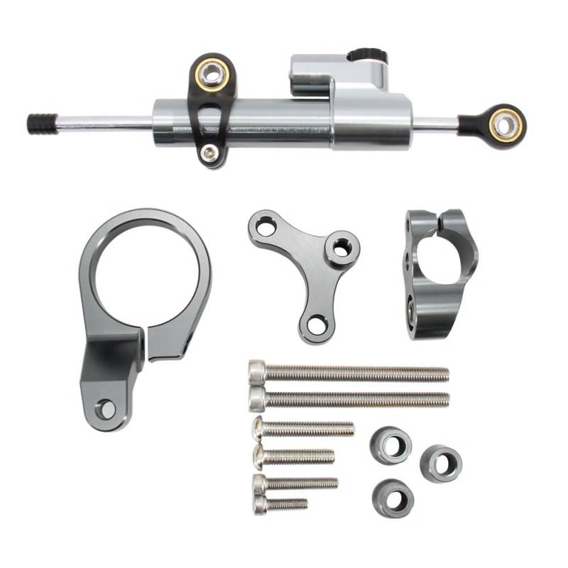 Motorrad Einstellbare Lenkungsdämpfer Stabilisator Kit Für CBR650R Für CBR 650 R 2019 2020 2021 2022 Stabilisator Lenkungsd(Color-q) von Niyade