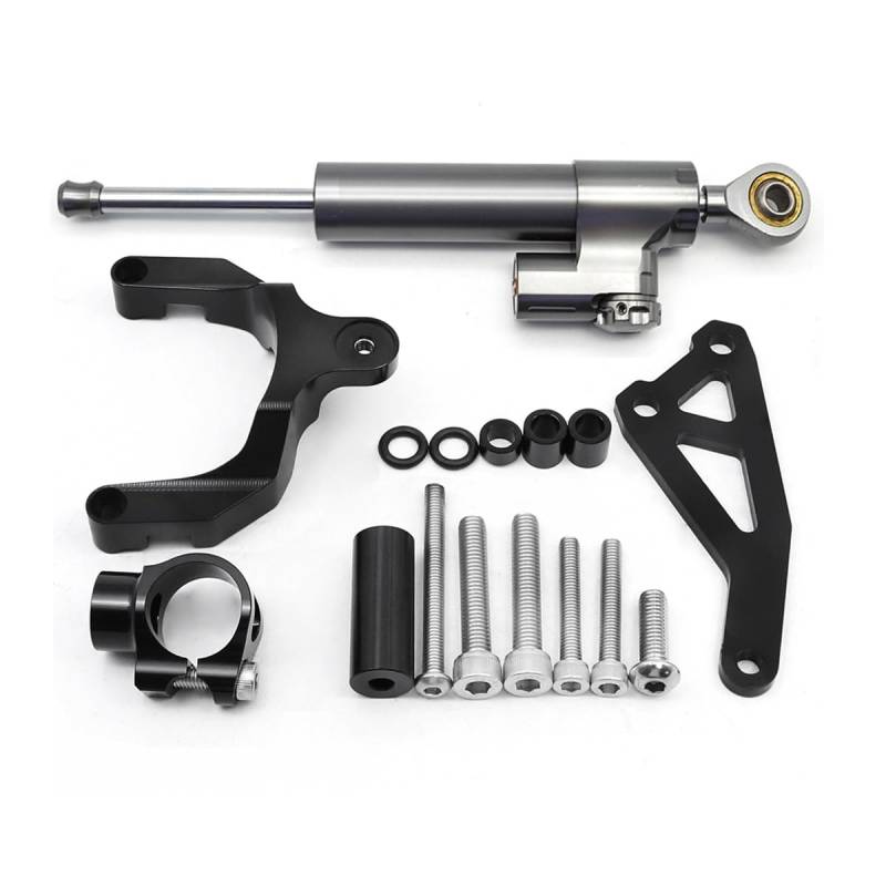 Motorrad Lenkungsdämpfer Stabilisator Montagehalterung Kit FÜR S&uzuki FÜR GSR750 FÜR GSR 750 2011-2015 Stabilisator Lenkungsd(Damper n Bracket B) von Niyade