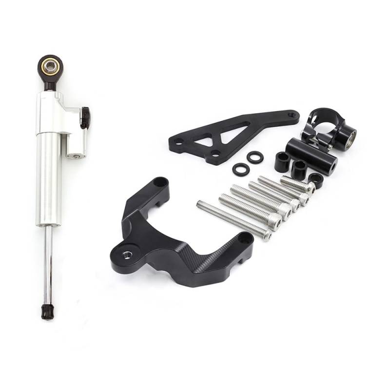 Motorrad Lenkungsdämpfer Stabilisator Montagehalterung Kit FÜR S&uzuki FÜR GSR750 FÜR GSR 750 2011-2015 Stabilisator Lenkungsd(Damper n Bracket C) von Niyade