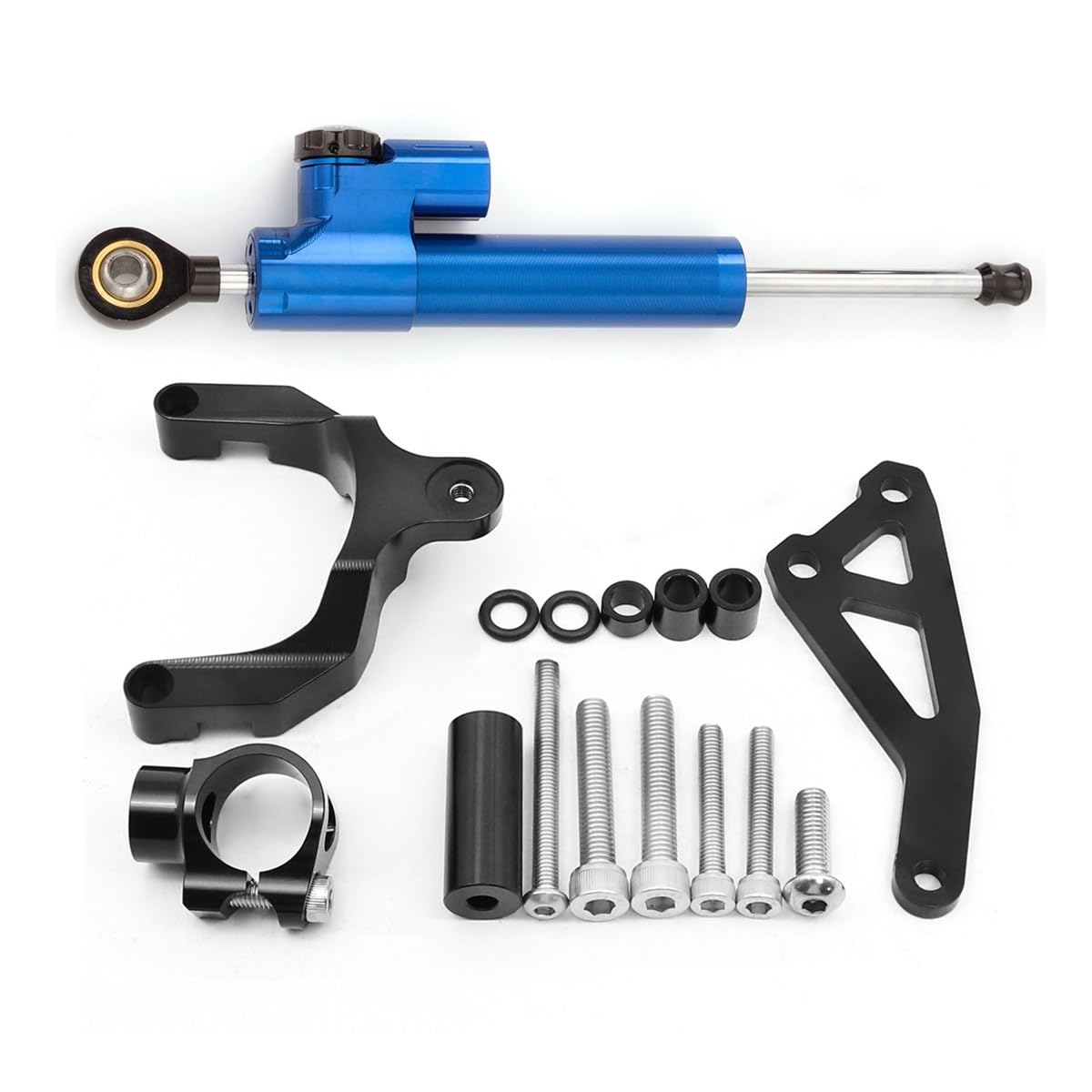 Motorrad Lenkungsdämpfer Stabilisator Montagehalterung Kit FÜR S&uzuki FÜR GSR750 FÜR GSR 750 2011-2015 Stabilisator Lenkungsd(Damper n Bracket E) von Niyade