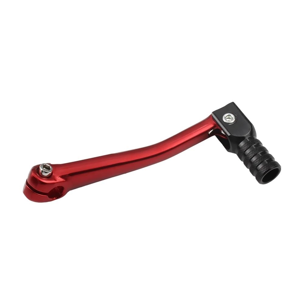 Motorrad Schalthebel Klapppedal Für CRF 50(Red and Black) von Niyade