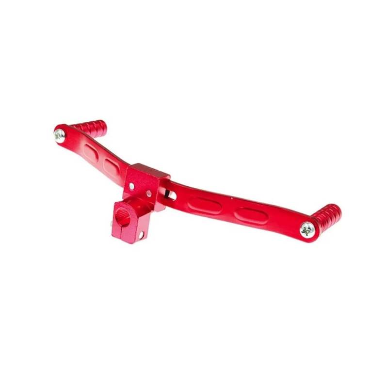 Motorrad Schalthebel Schalthebel Dirt Bike Starterhebel Schalthebel Modifiziertes Zubehör(Red) von Niyade