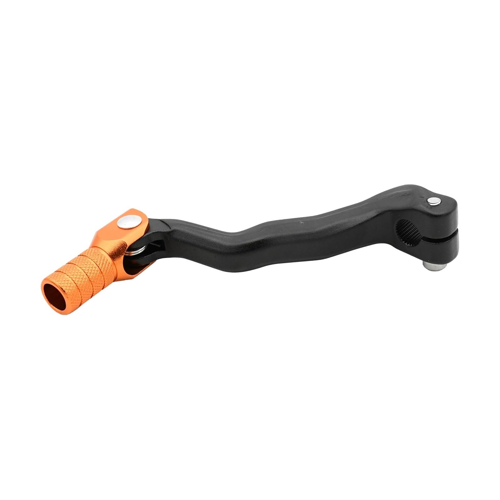 Motorrad-Schalthebelpedal 150 200 250 300 350 400 450cc Für NC250 Für NC300 Für NC450 Für CBS250 Für CBS300(Black Orange) von Niyade