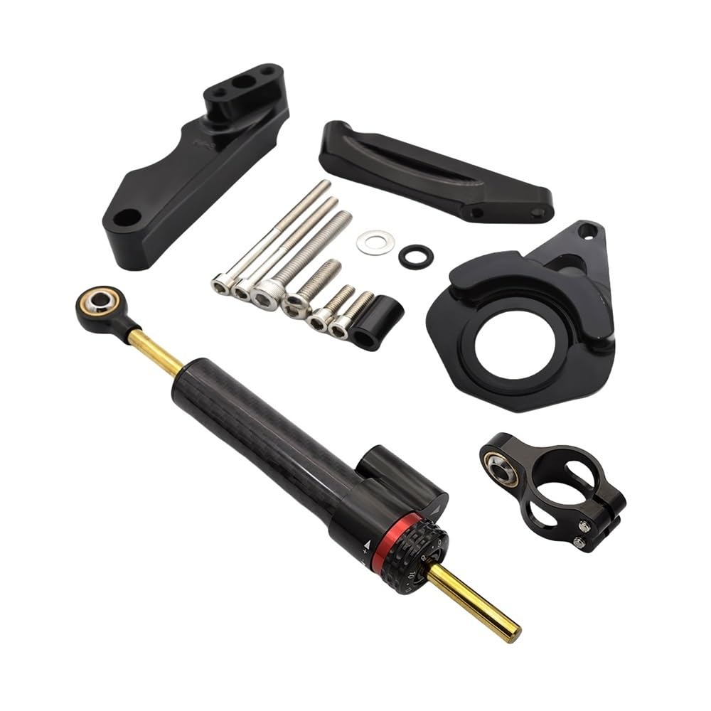 Motorrad Stabilisator Lenkung Dämpfer Montage Halterung Kit Für S&uzuki Für GSXR 600 750 Für GSX-R600 2001-2005 Stabilisator Lenkungsd(Damper n Bracket a) von Niyade