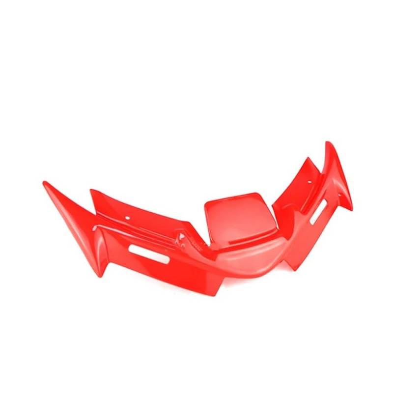 Motorrad Winglet Frontverkleidung Flügelschutzabdeckung Dekoration Winglets Für Y&amaha Für YZF Für R15 Für V4 Für R15M 2021-2023 Motorradteile(Red) von Niyade