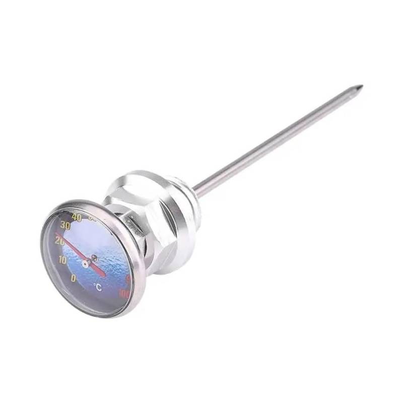 Niyade Für 125cc Aluminium Motorrad Ölmessstab Motocross Motorrad – Temperaturanzeige Stick Level Gauge(Color2) von Niyade