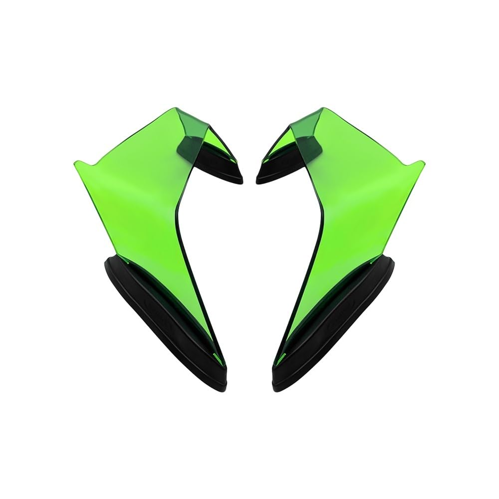 Niyade Für Zx10r Für ZX-10R Motorrad Aerodynamische Flügel Spoiler Feste Flügel Verkleidungen Feste Flügel Seite Spoiler Verkleidungen(Color6) von Niyade