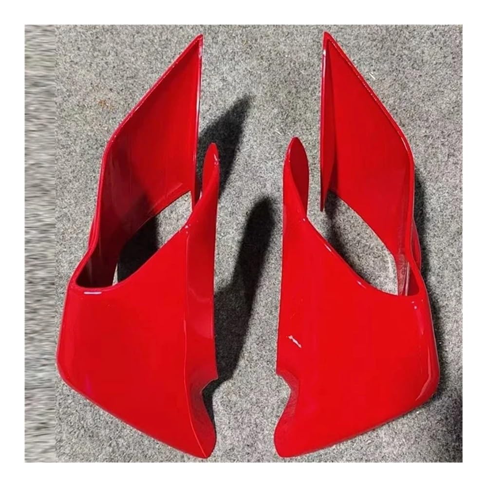 Niyade Motorrad Aerodynamische Winglets Feste Wind Flügel Verkleidung Für YZF-R1 Für YZF-R25 Für YZF-R3 Für YZF 2015-2023 Verkleidungen(Red) von Niyade