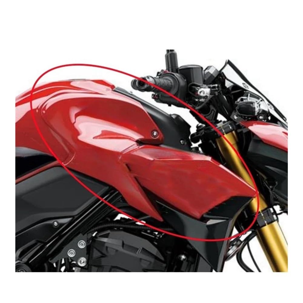 Niyade Motorrad Side Trim Schutz Abdeckung Kraftstoff Tank Seite Panel Verkleidung Gugel Für Z 900 Für Z900 2020 2021 2022 2023 2024 Verkleidungen(Red) von Niyade