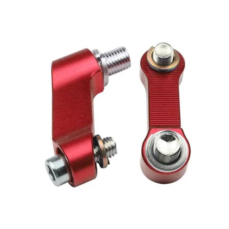 Niyade Motorrad Spiegelverlängerungen Lenkererhöhung Verlängerungsadapter Spiegelhalterung Aus Aluminiumlegierung Verlängerungsadapter Zubehör Rückspiegel Extender(Color4) von Niyade