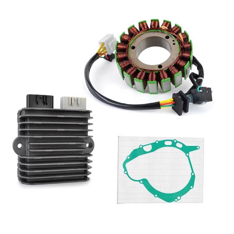 Niyade Stator Zündspule Für DL 1000 1050 Motor Stator Spule + Spannungsreglergleichrichter Für DL1000 Für DL1050 Für V-Strom 1000 1050 2014-2021 Mit Dichtung von Niyade