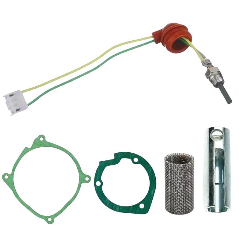 Nizirioo Standheizung Keramik Glühkerze Kit: 12V 5KW Keramik Pin Glühkerze Kit, GlüHkerze Diesel Standheizung für Luft Diesel Parkheizung Auto LKW Boot Air Diesel Standheizung von Nizirioo