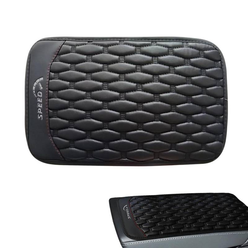 Automotive Armrest Cushion | Elbow Comfort Booster Mat for Car Interiors | Non-Slip PU Leather Pad for Enhanced Comfort and Protection in Most Vehicles von Nkmujil