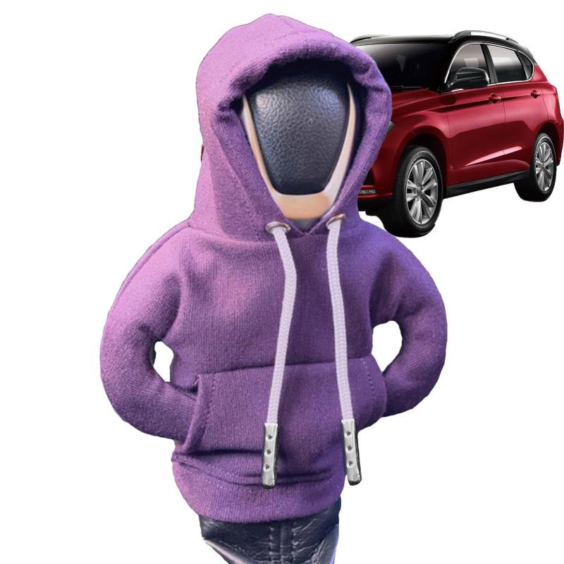 Nlrlo Gear Stick Hoodie | Lustiger Hoodie Pullover für Auto Schalthebel und Schaltknauf | Verstellbare, stilvolle Schaltknaufabdeckung, Autozubehör, Autozubehör Innenraum für Frauen von Nlrlo