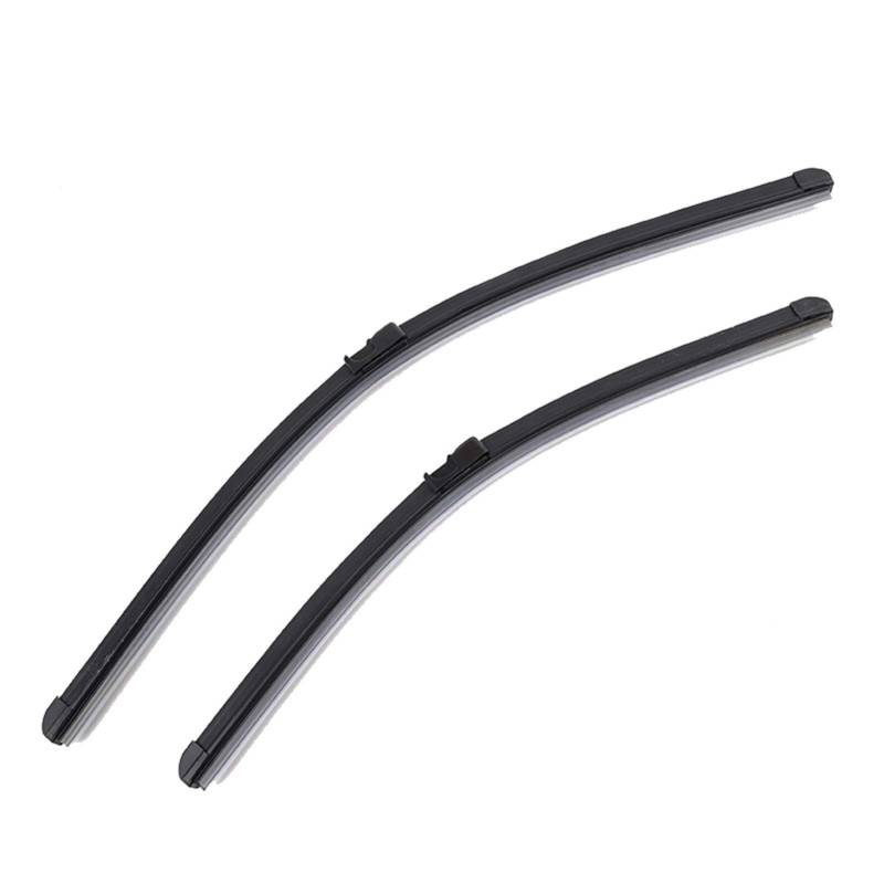 Scheibenwischer Wiper RHD und LHD vorne Wischerblätter for VW Golf 5 2003 2004 2005 Windschutzscheibe Windschutzscheibe Frontscheibe (Size : Left Hand Drive) von No Logo