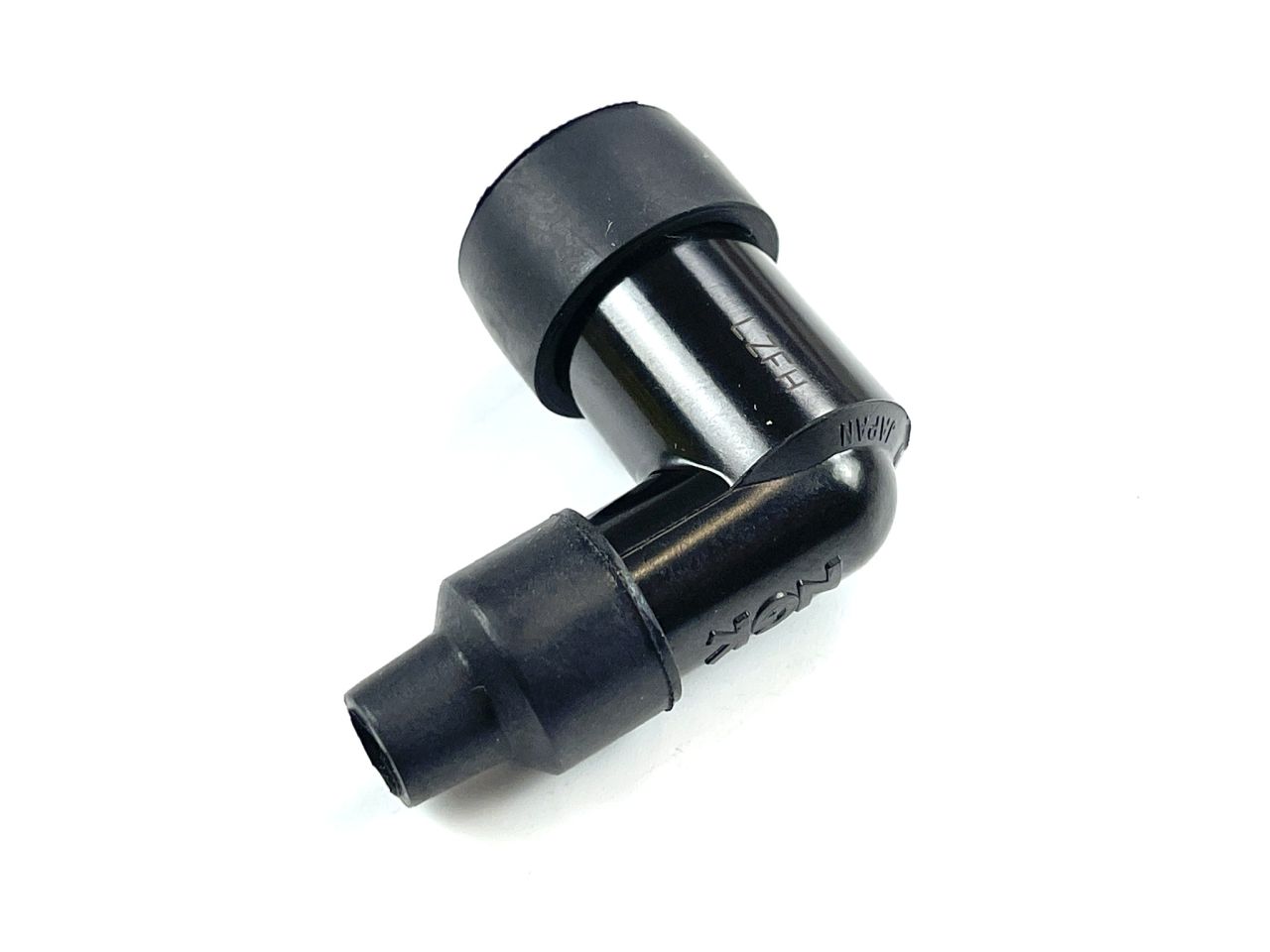 NGK kurzer Zündkerzenstecker LZFH 90° schwarz Kerzenstecker kurz 3,5 x 3,5 cm von No-Name