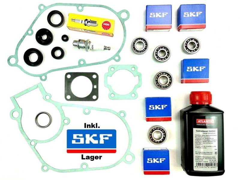 SKF Motordichtsatz NSU Quickly 2 Gang Motor Lager Wellendichtringe Dichtung von No-Name