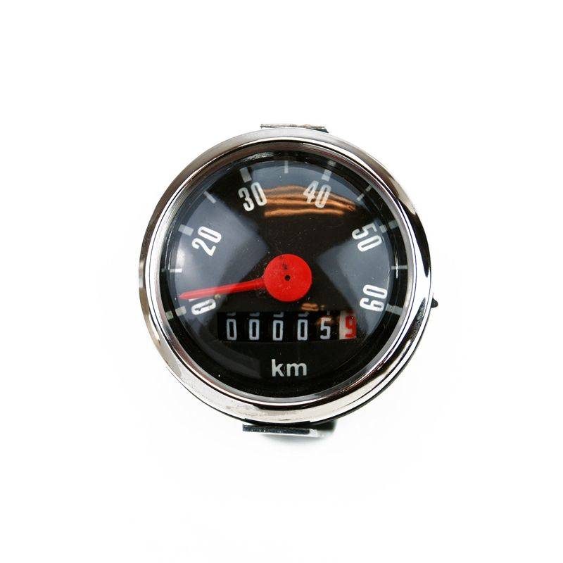 Tacho 60km/h 48mm passend für Zündapp Mofa Moped Tachometer ZR ZD ZA ZX ZL von No-Name