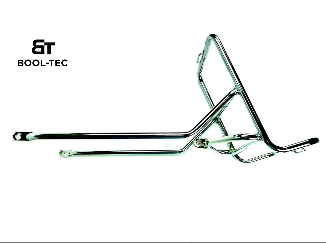 Gepäckträger chrom passend für Zündapp 441 C50 Super BOOL-Tec Moped Luggage Rack von BOOL-tec