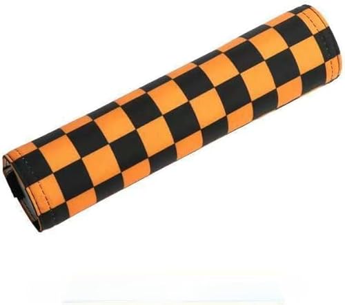 Lenkerpolster, Motorradlenker-SchaumpolsterpolsterLenkerschutz-Set für Elektro-Dirt Bike,Lenkerpolster Crossbar (Schwarz Orange) von Nocyclonic