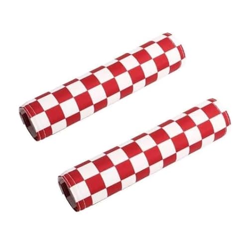 Lenkerschutzpolster "Schaumstoff",Motorrad Lenker Crossbar Bar Pad Protector (Rot+Rot) von Nocyclonic