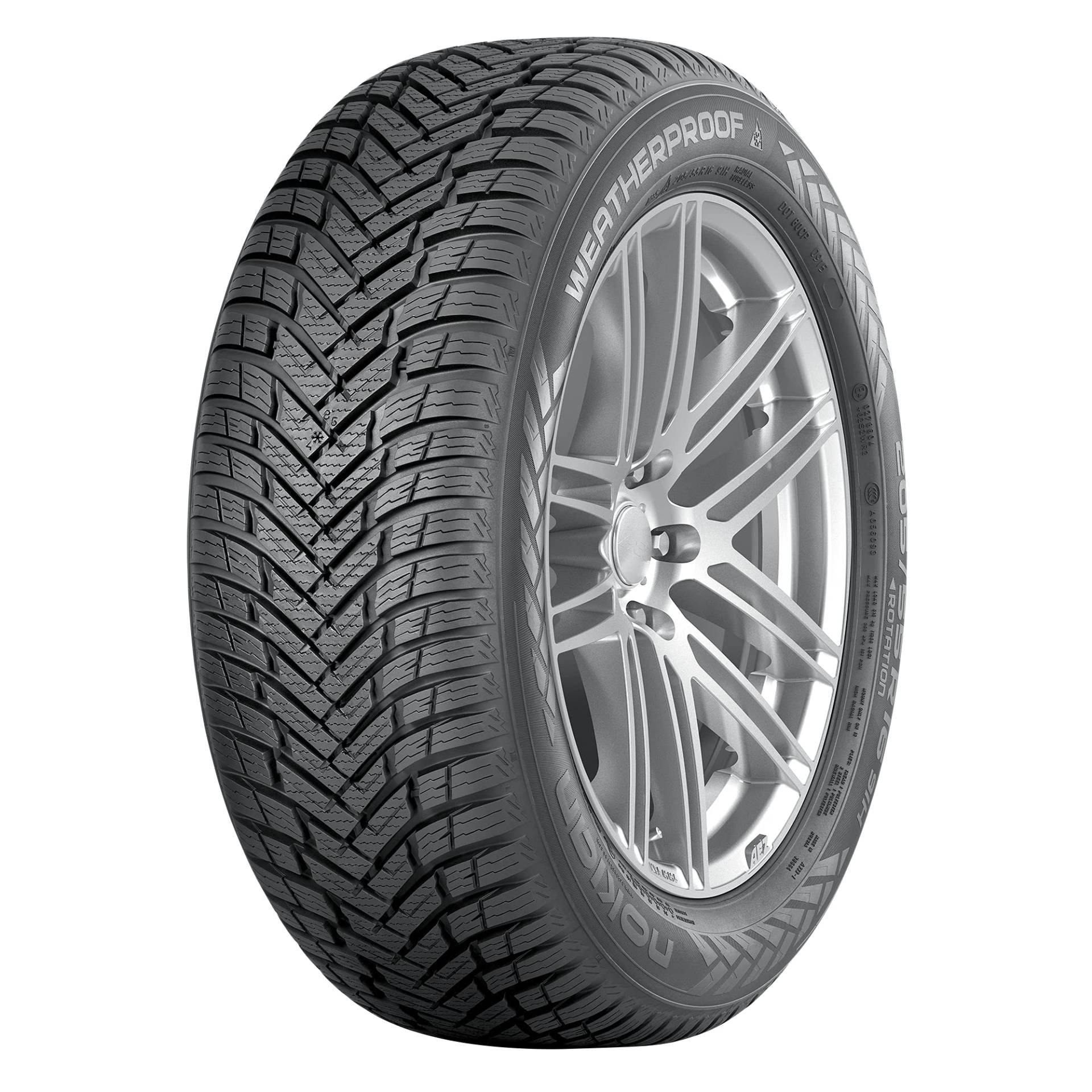 Nokian Weatherproof M+S - 155/70R13 75T - Ganzjahresreifen von Nokian Tyres