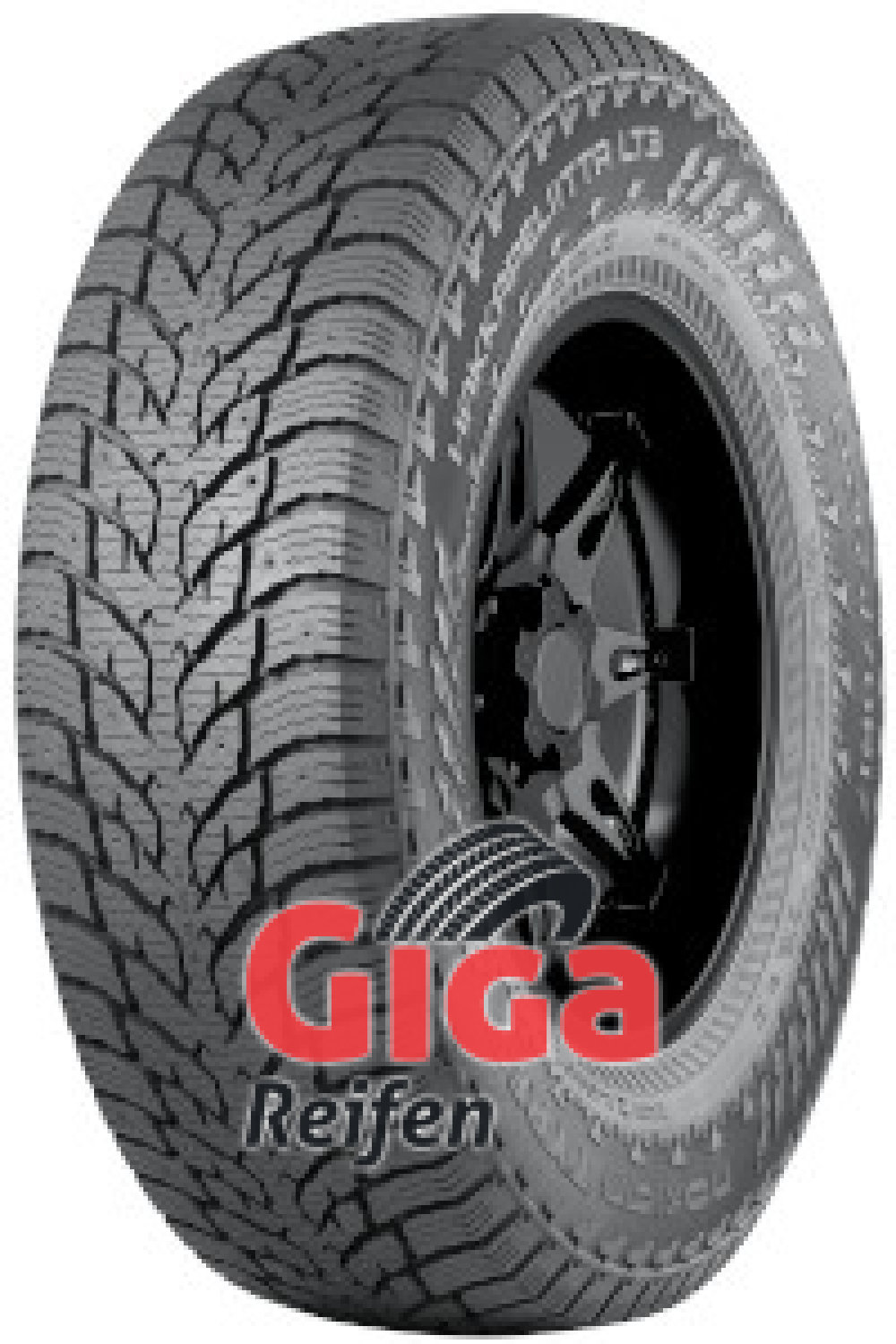 Nokian Hakkapeliitta LT3 ( LT245/75 R16 120/116Q 10PR Aramid Sidewalls, bespiked ) von Nokian