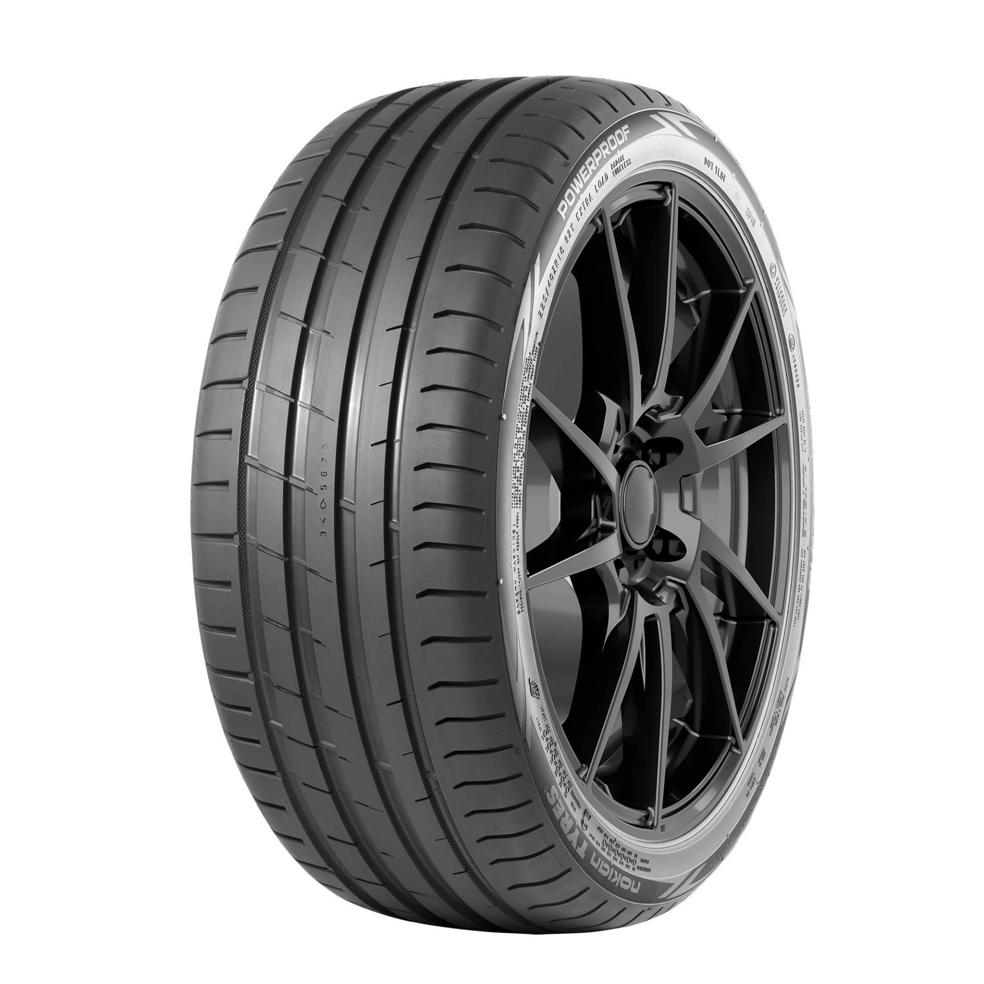 Nokian POWERPROOF - 235/55 ZR17 103Y XL - Sommerreifen von Nokian Tyres