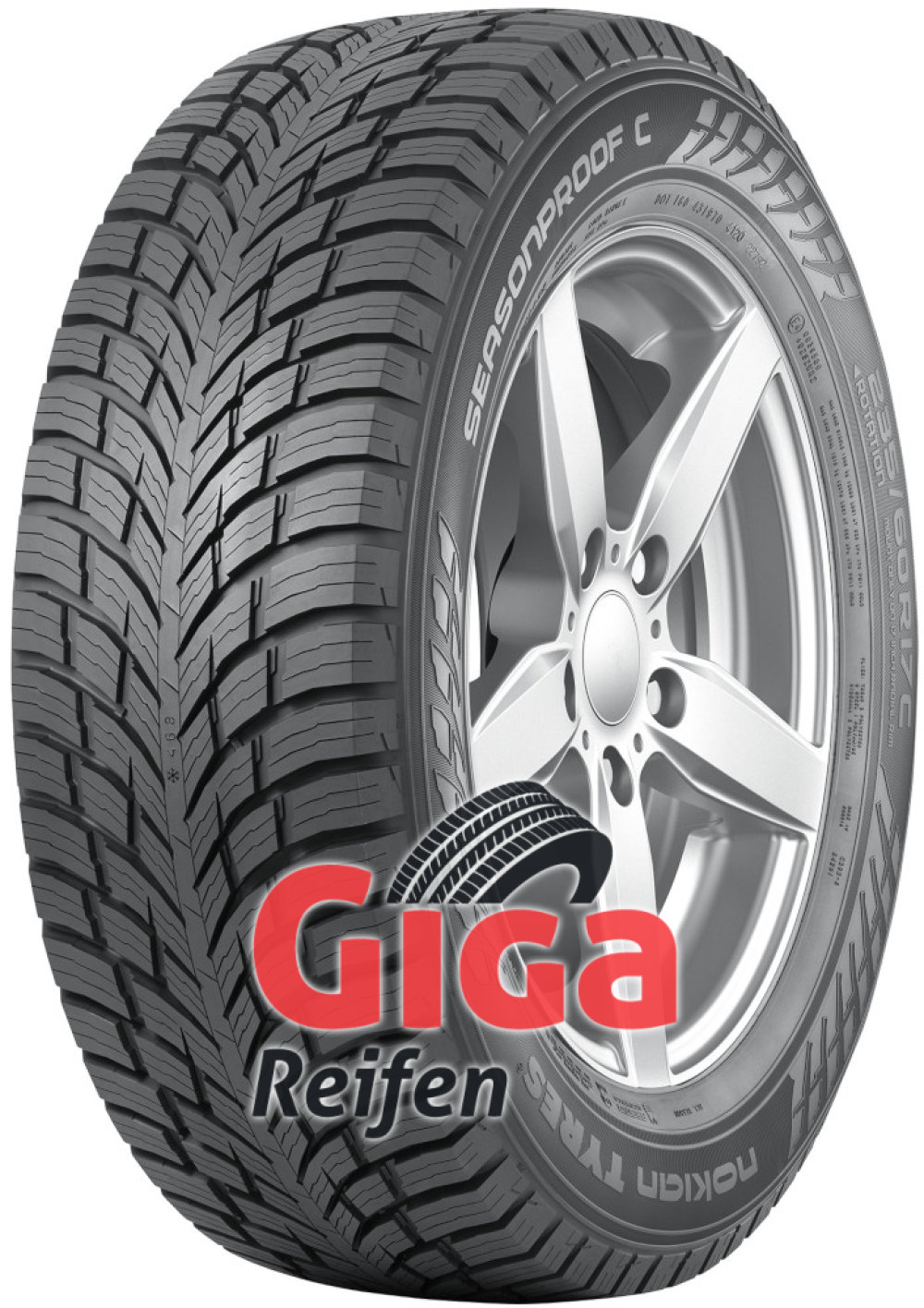 Nokian Seasonproof C ( 205/75 R16C 113/111R 10PR Aramid Sidewalls ) von Nokian