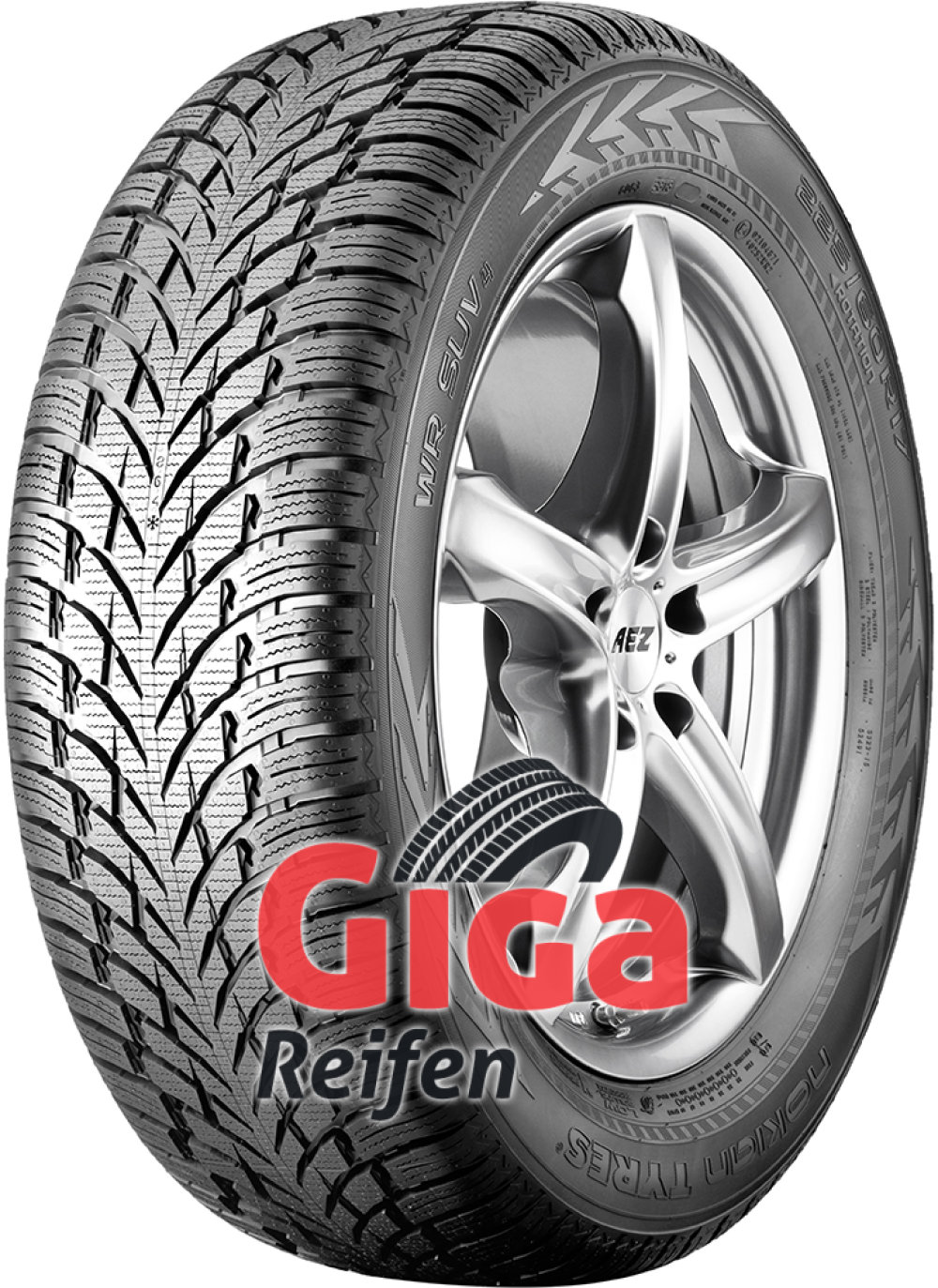 Nokian WR SUV 4 ( 225/55 R18 102H XL Aramid Sidewalls ) von Nokian