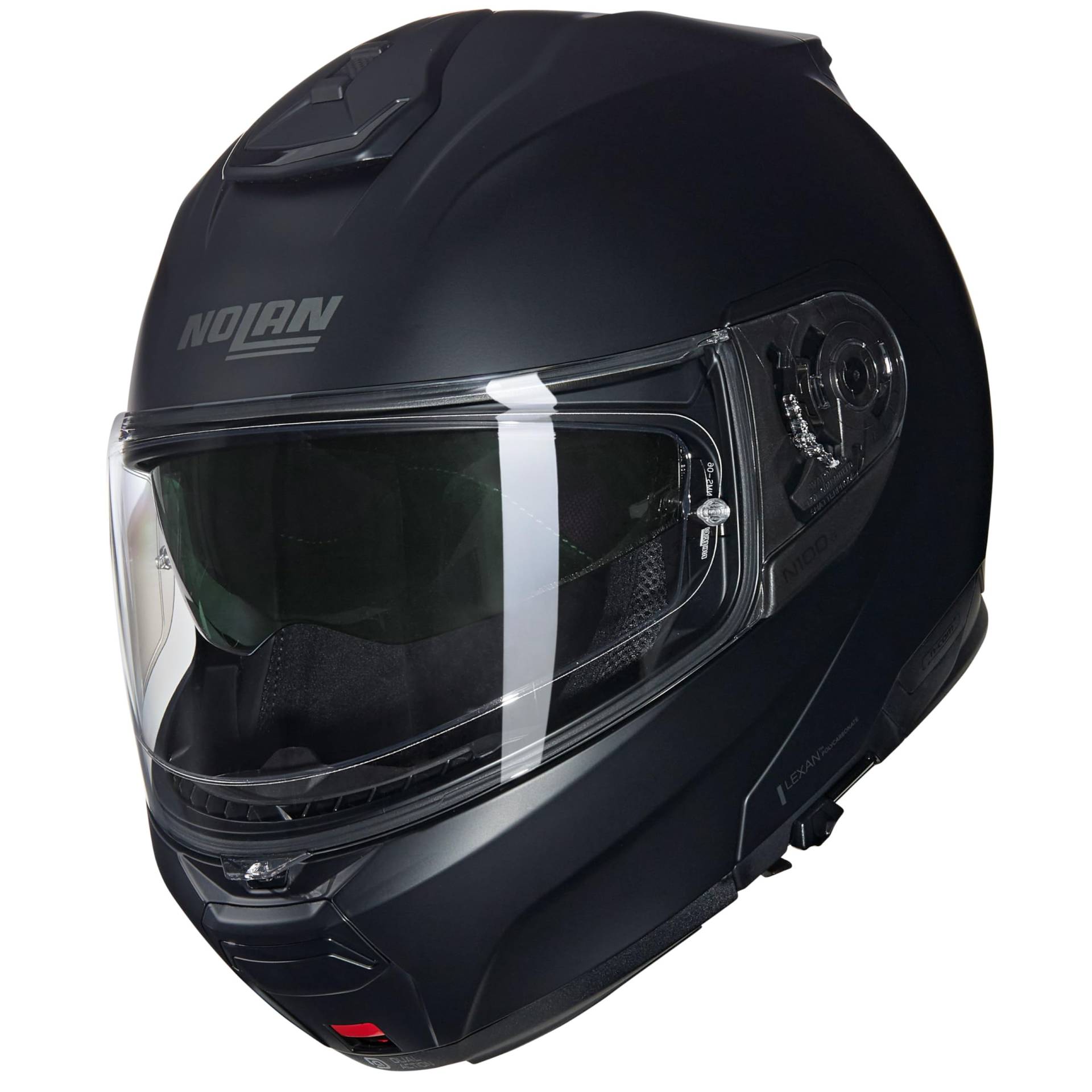 NOLAN HELMET N100-6 CLASSICO 302 L, Matte Black von Nolan