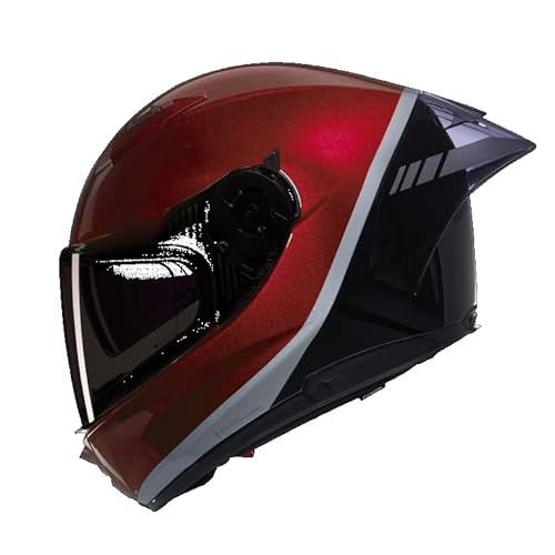 NOLAN HELMET N60-6 SPORT VERNICIATURA SPECIALE 349 XL, Visceral Red/Black/Grey von Nolan