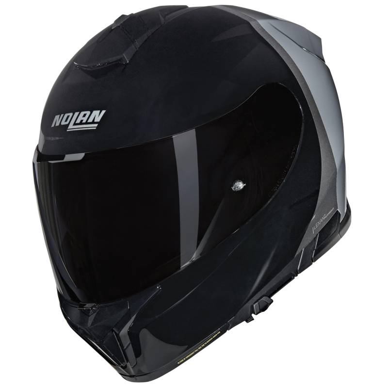 NOLAN HELMET N80-8 VERNICIATURA SPECIALE 343 L, Black/Grey von Nolan