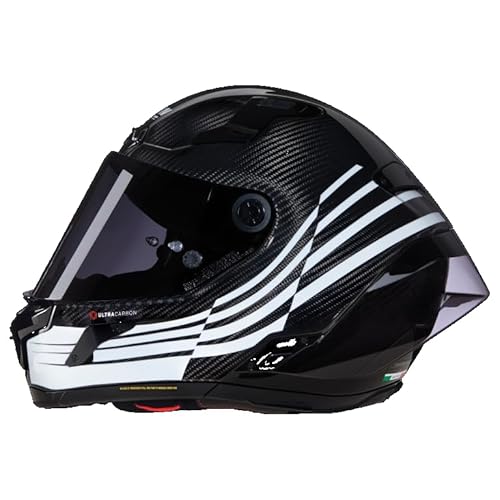 NOLAN HELMET X-804 RS ALA 345 XL, Carbon/White/Black von Nolan