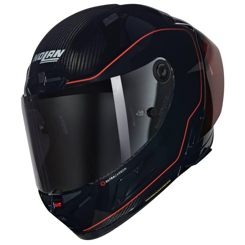 NOLAN HELMET X-804 RS ASSO DI PICCHE 342 L, Carbon/Black/Red von Nolan