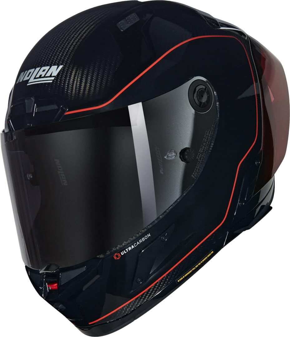 NOLAN HELMET X-804 RS ASSO DI PICCHE 342 XL, Carbon/Black/Red von Nolan