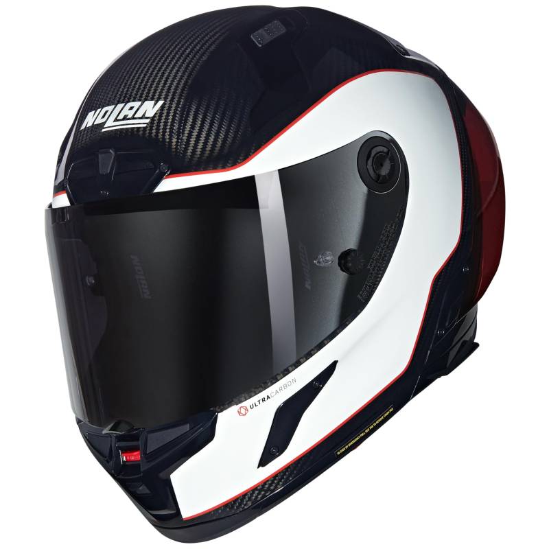 NOLAN HELMET X-804 RS ASSO DI PICCHE 343 M, Carbon/White/Red von Nolan