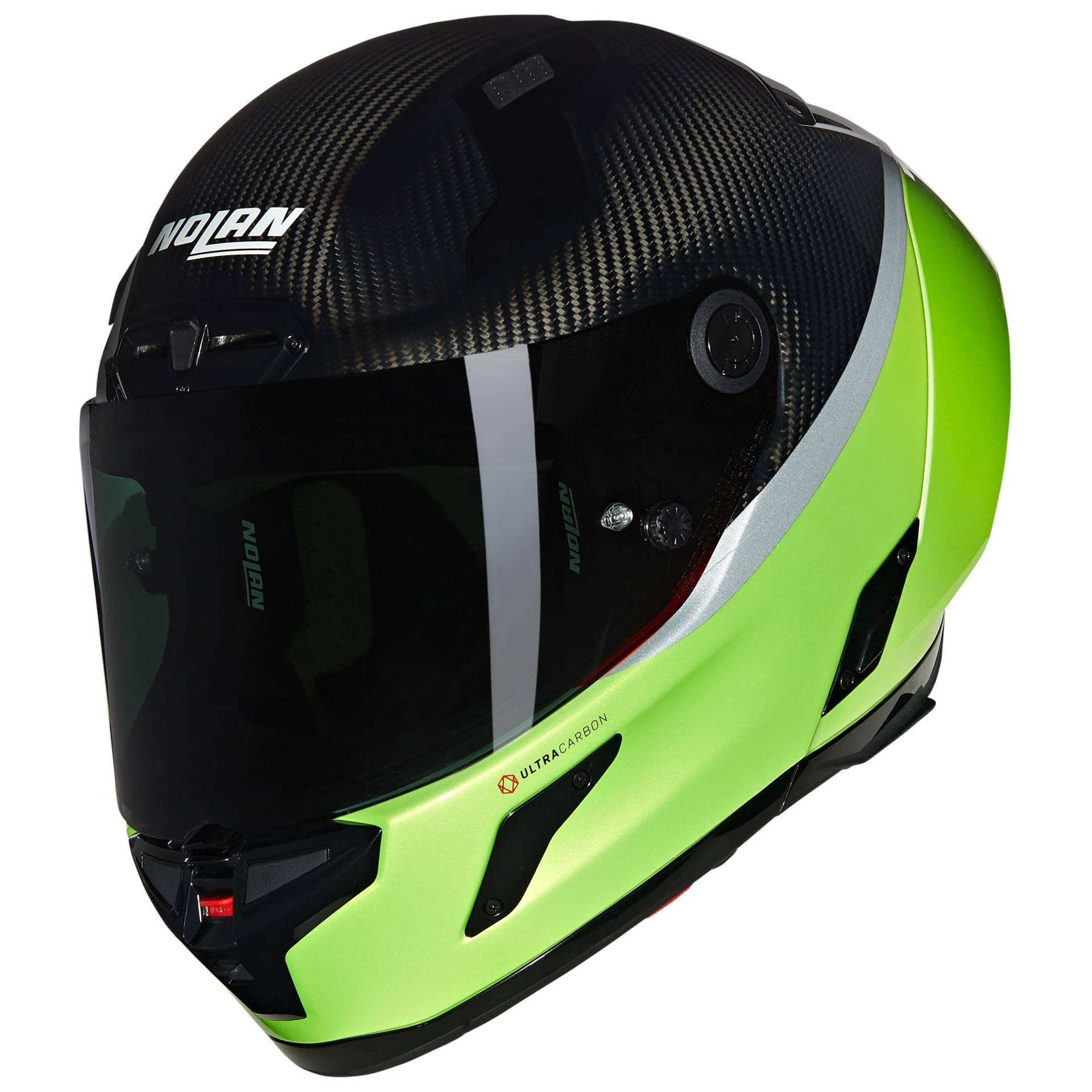 NOLAN HELMET X-804 RS D.O.C. 347 M, Carbon/Pulse Green, Carbon/Pulse Green von Nolan